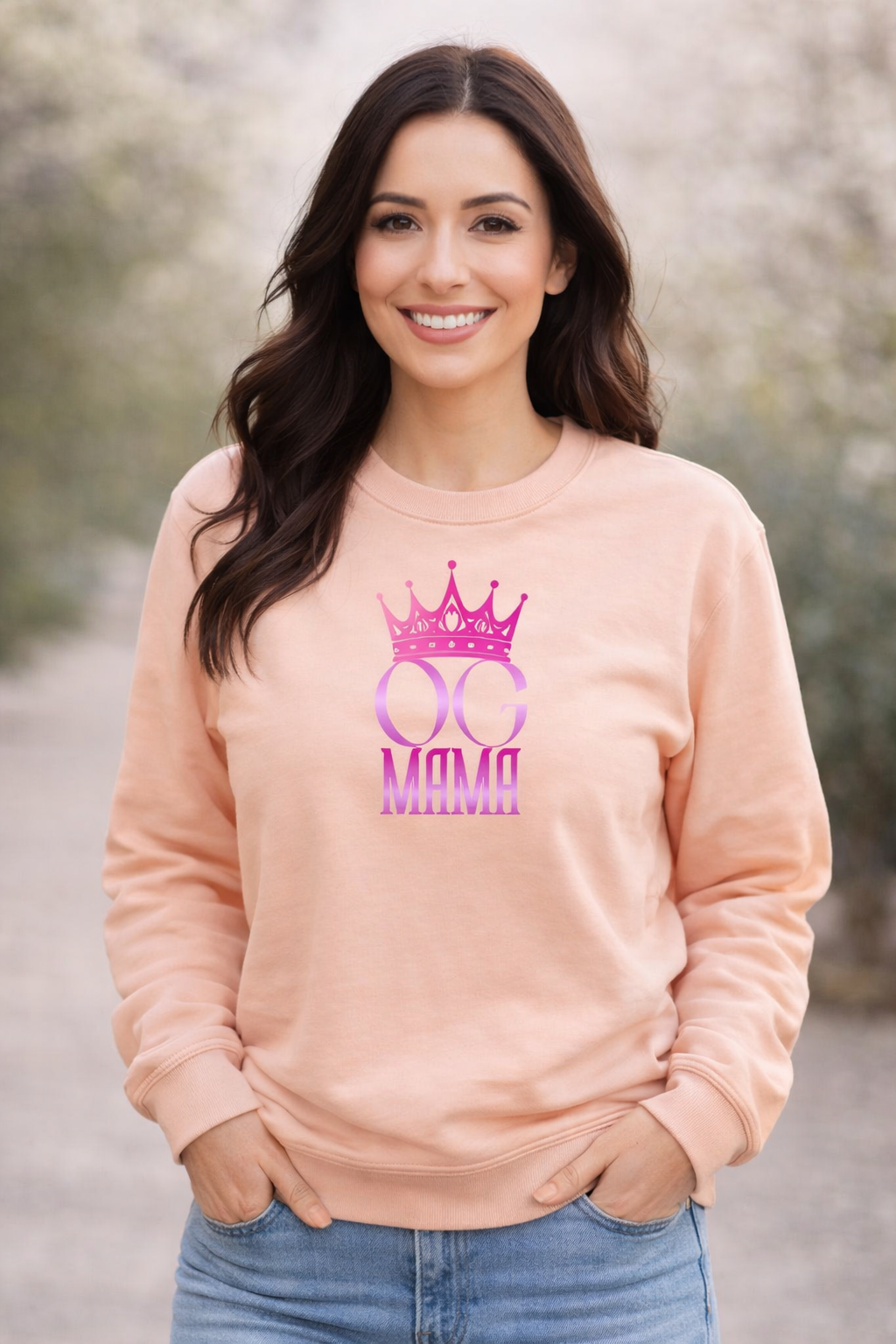 OG MAMA crew neck